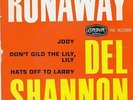 DEL SHANNON RUNAWAY EP French 1962