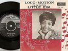 LITTLE EVA THE LOCO-MOTION & HE IS MY BOY DANISH PS+45 1962 MOD NORTHERN SOUL