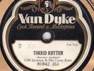 Van Dyke 81842 Cliff Jackson & His Crazy Cats TORRID RHYTHM  EE+ 1930 78 rpm