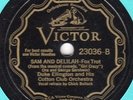 Victor 22036 Duke Ellington Cotton Club Orch SAM AND DELILAH 1930 EE+ 78 rpm