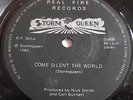 STORMQUEEN   COME SILENT THE WORLD ** 1982 REAL FIRE 45 NWOBHM