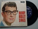 RARE BUDDY HOLLY - BUDDY HOLLY SINGS - CORAL 7'' MONO EP - EX/VG