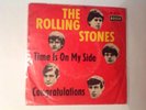 Rolling Stones 7 Single Vinyl Time Is On My Side 5 Head Cover Decca 25157 Vg+