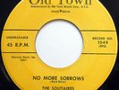 SOLITAIRES 45 No More Sorrows / Walkin & Talkin DOO WOP 1958 Old Town w1869