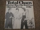 PUNK/OI/KBD-TOTAL CHAOS-FACTORY MAN EP-ORIGINAL UK VOLUME RECORDS 45-P/S-1982