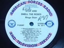 Ringo Starr Stop And Smell The Roses Armed Forces Radio LP
