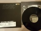 (RARE) AC/DC  Back In Black PROMO LP ATLANTIC 16018 SILVER LABEL VINYL
