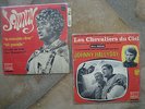 DEUX SP BOF  BIEM JOHNNY HALLYDAY LES CHEVALIERS DU CIEL- LES PONEYTTES