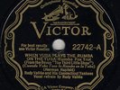 77e. Rudy Vallee - When Yuba Plays the Rumba & I'm Keepin'Company - Victor 22472