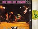 DEEP PURPLE live in london SHSP 4124 A1/B1 1st press with in uk 1982 LP PS EX/EX