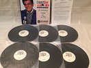 CASEY'S TOP 40 WITH CASEY KASEM JANUARY 28-29 1989 RECORD 6 LP SET AMERICAN