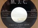 HAL DAVIS You'll Find Love / I'll Tell It MJC 104 Rockabilly Doo Wop 45 RPM