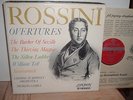 CS 6204    GAMBA    ROSSINI OVERTURES     RARE LONDON FFSS STEREO ENGLAND LP NM-