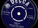 THE ROLLING STONES Come On 1963 UK DECCA RECORDS 7