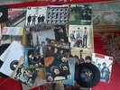 BEATLES COLLECTION 19 E.P'S WITH COVERS and 37 SINGLES PLUS IMPORTED...........