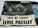 ELVIS PRESLEY love me tender. uk 45 ep 1st press HMV.