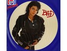 MICHAEL JACKSON : LP - BAD - PICTURE DISC - PEPSI - HOLLAND 1987 - NEAR MINT