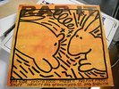 LP RAP IT - RARE 1983 DUTCH ONLY -  KEITH HARING COVER ART HIP HOP ELECTRO