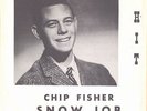 CHIP FISHER Snow Job/Junior High 20th Fox 202 RARE P/S WLP DREAMY TEEN ?HEAR?