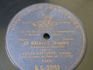 (R) LITVINNE FELIA Opera 78rpm Black G&T 33163 Walkyrie-Hoiotoho de Brunhilde