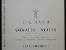 JEAN CHAMPEIL - J.S. Bach -  LP - Vega