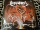 Sepultura - Morbid Visions LP Shark Records 1986 Vinyl Shark 004 Cavalera