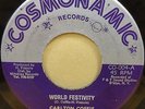 CARLTON COFFIE WORLD FESTIVITY ORIGINAL USA COSMONAMIC 45 CLIP