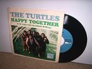 THE TURTLES HAPPY TOGETHER ORIGINAL US 45 +PICTURE SLEEVE PS White Whale 244