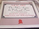Horszowski Szigeti Szell Mozart Violin Sonatas Vols I-II 6-LPs Sublime RARE
