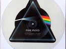 PINK FLOYD - RARE UNCUT SHAPED CLEAR VINYL for TRIANGULAR SHAPED PICTURE DISC