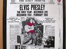 ELVIS PRESLEY - THE FIRST YEAR - RARE CLEAR BLUE VINYL
