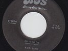 B.O.S. BAND Go Head On 45 on BOS M- VERY RARE TX funk modern soul HEAR