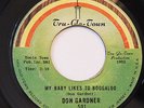 DON GARDNER-MY BABY LIKES TO BOOGALOO-FUNK 45 on TRU-GLO-TOWN  Strong VG+