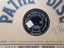 TRAGIC MUSIC HALL STAR HARRY FRAGSON ‘SONGS & OPERAS IN RAGTIME’ 1913 PATHE 78  
