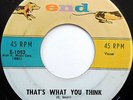 JIMMY PEMBERTON 45 That's What You Think / From Rags To Riches END Soul R&B e244