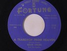 NOLAN STRONG & DIABLOS: A Teardrop From Heaven / Try Me One More Time 45 (blue