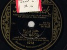88e.  Sol Hoopii - Hula Girl & Weave a Lei - Brunswick 6768