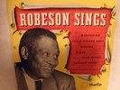 Autographed Paul Robeson Sings 10