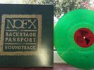 NOFX BACKSTAGE PASSPORT RARE LIMITED EDITION ON GREEN SPLATTER VINYL