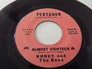 Rare 1959 Northern Popcorn Soul Honey & the Bees Pentagon 500 