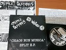 SPLIT WRETCHED/CRIPPLE BASTARDS very rare ITALY KBD impact negazione rough punk