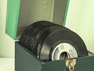 Vintage 45 Records Carrying Case, with 68 Records Included