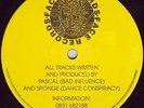 Pascal & Sponge ?– Raw Basics / Red Face - Face Records ?– FACE 002 - VV Rare 93