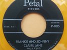 CLAIRE LANE Frankie & Johnny b/w El Diablo 45 PETAL 1015 Ramrods ROCK N ROLL