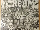 CREAM - 'WHEELS OF FIRE' . SUPERB UK ORIGINAL STEREO DOUBLE LP IN SILVER SLEEVE.