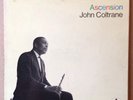 JOHN COLTRANE-ASCENSION-IMPULSE-1965-OG-EDITION 1-STEREO-GATEFOLD-FREE-JAZZ LP
