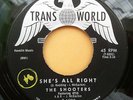 SHOOTERS She's All Right b/w Tuff Enuff 45 TRANS WORLD 6908 Otis Redding SOUL