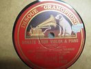 jacques Thibaud Violin Alfred Cortot Piano Debussy Sonata Gramophone DB 1322/3 F