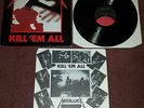 METALLICA Kill Em' All. RARE  Canada *Elektra* LP (96 07661)