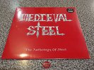MEDIEVAL STEEL The Anthology Of Steel LP LTD 500 SEALED w/pin LEATHER NUNN Rare